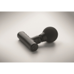 Pistola de masaje con 2 velocidades y batería 1200mAh en bolsa color negro vista fotografía