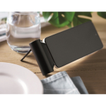 Powerbank y soporte con USB-C de carga rápida 5000 mAh color negro vista bodegón