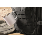 Mochila de viaje de RPET grande con varios compartimientos 15'' color negro segunda vista bodegón