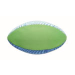 Balón de rugby acuático de neopreno con aguja incluida color multicolor tercera vista