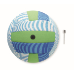 Balón de playa de neopreno con aguja, Ø16 cm color multicolor tercera vista