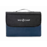 Manta de picnic plegable RPET de 150 g/m² resistente al agua color azul vista principal