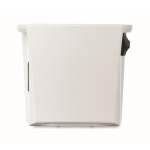 Adaptador de viaje compacto de 30 W con USB-A y USB-C color blanco