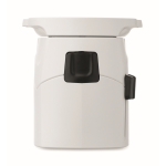 Adaptador universal con conectores USB-A y USB-C 20W color blanco