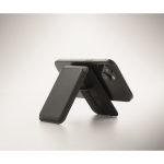 Tarjetero magnético de polipiel PU para 3 tarjetas color negro vista fotografía sexta vista