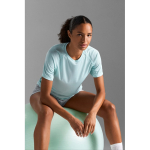 Camiseta de poliéster reciclado transpirable para mujer SOL'S color azul desteñido