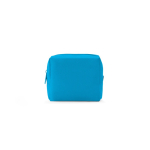Neceser de poliéster de alta densidad en varios colores color azul claro primera vista
