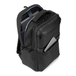 Mochila organizadora repelente al agua con bolsillos 23L 17,3” color negro octava vista