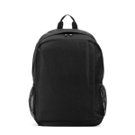 Mochila para portátil ecológica con panel trasero de malla 15” color negro primera vista