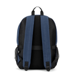 Mochila para portátil ecológica con panel trasero de malla 15” color azul segunda vista