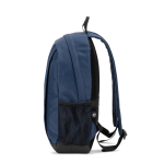 Mochila para portátil ecológica con panel trasero de malla 15” color azul cuarta vista