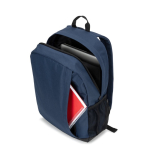 Mochila para portátil ecológica con panel trasero de malla 15” color azul quinta vista