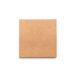 Set de blocs de notas adhesivas de papel reciclado 60g/m² color natural segunda vista