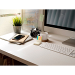 Set de oficina 2 en 1 de papel 100% reciclado con 150 hojas vista bodegón