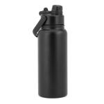 Botella acero inox doble pared con boquilla 2 en 1 830ml color negro
