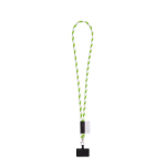 Lanyard tubular con mosquetón y soporte para móvil 6,5 x 4,1cm