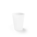 Vaso de fiesta de plástico de pared simple fabricado en Europa 330ml color transparente