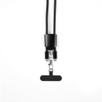 Cable lanyard con soporte para móvil y carga ultrarrápida 60W color negro sexta vista