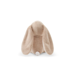 Peluche de conejo de poliéster con parche personalizable color beige segunda vista