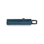 Paraguas plegable con mecanismo manual y mosquetón en el mango Ø98 color azul