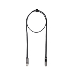 Cable 4 en 1 con carga rápida BrandCharger 65W 120cm color grafito vista de impresión