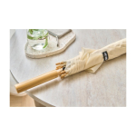 Paraguas golf automático con mango recto de bambú Ø102 tercera vista