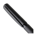 Bolígrafo giratorio de latón con clip metálico tinta azul sexta vista