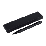 Bolígrafo giratorio de latón con clip metálico tinta azul séptima vista