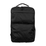 Mochila para portátil hecha de residuos plásticos del océano 15'' color negro primera vista