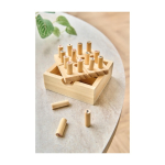 Juego de sudoku con tablero elevable y almacenamiento interno séptima vista