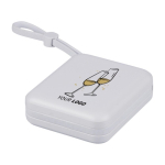 Powerbank de plástico con carga rápida y pantalla LED 10.000 mAh tercera vista