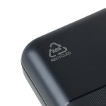 Powerbank de plástico reciclado con carga rápida 20.000 mAh tercera vista