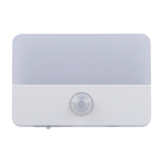 Luz recargable con sensor de movimiento con carga USB-C 500 mAh color blanco primera vista