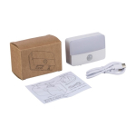 Luz recargable con sensor de movimiento con carga USB-C 500 mAh quinta vista