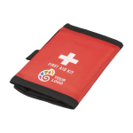 Botiquín con cierre velcro y asa de transporte RPET 600D primera vista