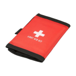 Botiquín con cierre velcro y asa de transporte RPET 600D tercera vista