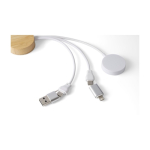 Set de cables carga con anilla metálica para colgar 65W segunda vista