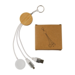 Set de cables carga con anilla metálica para colgar 65W sexta vista