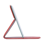 Espejo plegable de bolsillo con tapa de piel sintética 70x11cm quinta vista