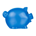 Hucha con forma de cerdito de plástico reciclado para personalizar tercera vista