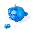 Hucha con forma de cerdito de plástico reciclado para personalizar quinta vista