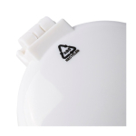 Estuche redondo con espejo y cepillo incluido para bolsillo quinta vista