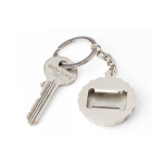 Llavero de bambú y aleación de zinc con abrebotellas integrado quinta vista