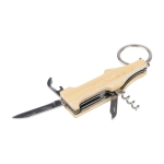 Llavero en forma de botella multiusos con sacacorchos y cúter séptima vista