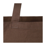 Bolsa de algodón OEKO-TEX con fuelle y asas largas 180g/m² sexta vista
