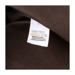 Bolsa de algodón OEKO-TEX con fuelle y asas largas 180g/m² séptima vista