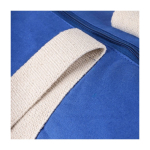 Bolsa deportiva de algodón OEKO-TEX con cremallera y asas largas sexta vista