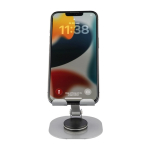 Soporte para móvil plegable de aluminio con rotación 360° séptima vista