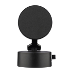 Soporte magnético de plástico para móvil plegable y con ventosa color negro segunda vista