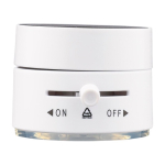 Soporte magnético de plástico para móvil plegable y con ventosa color blanco primera vista